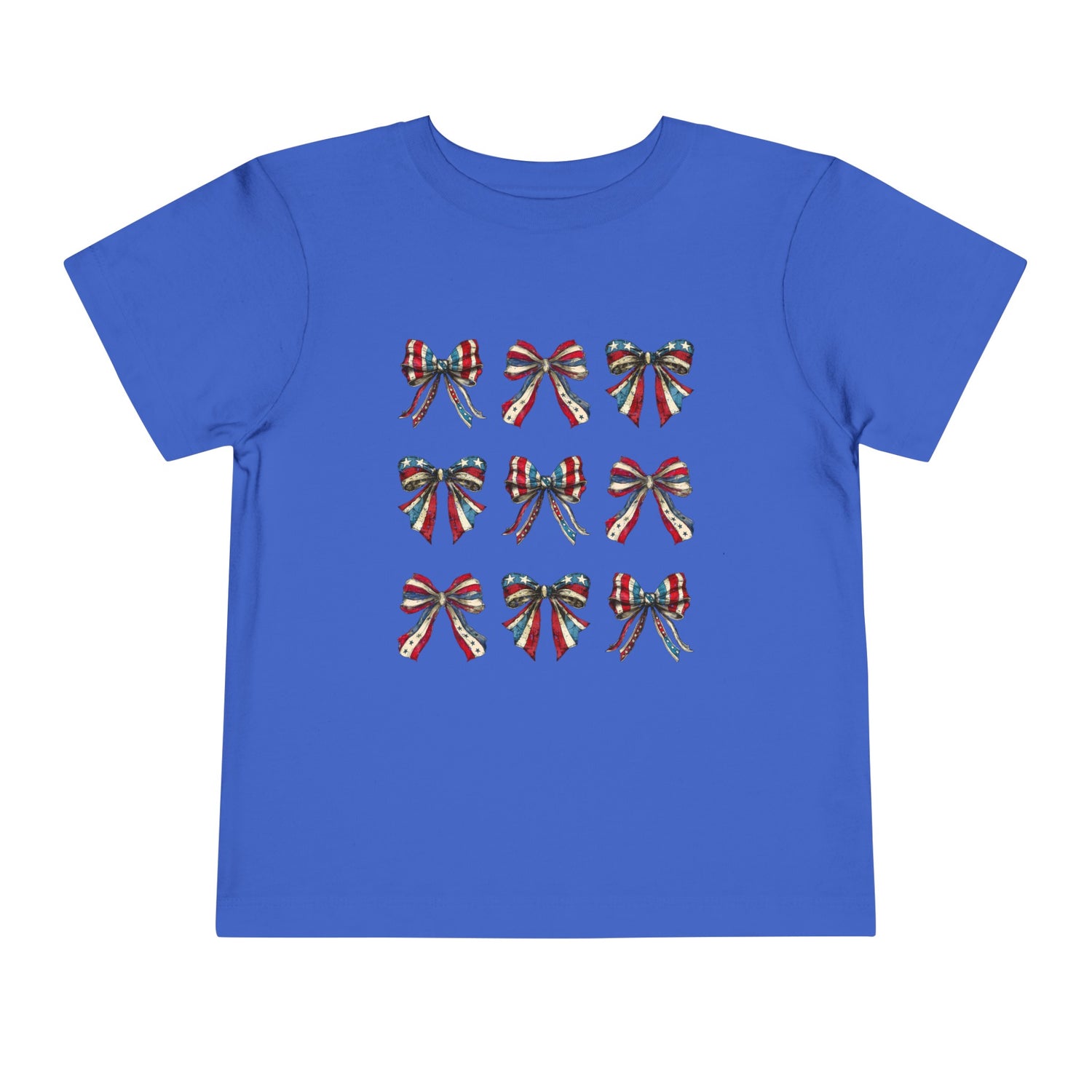 July 4th Bows Toddler Tee