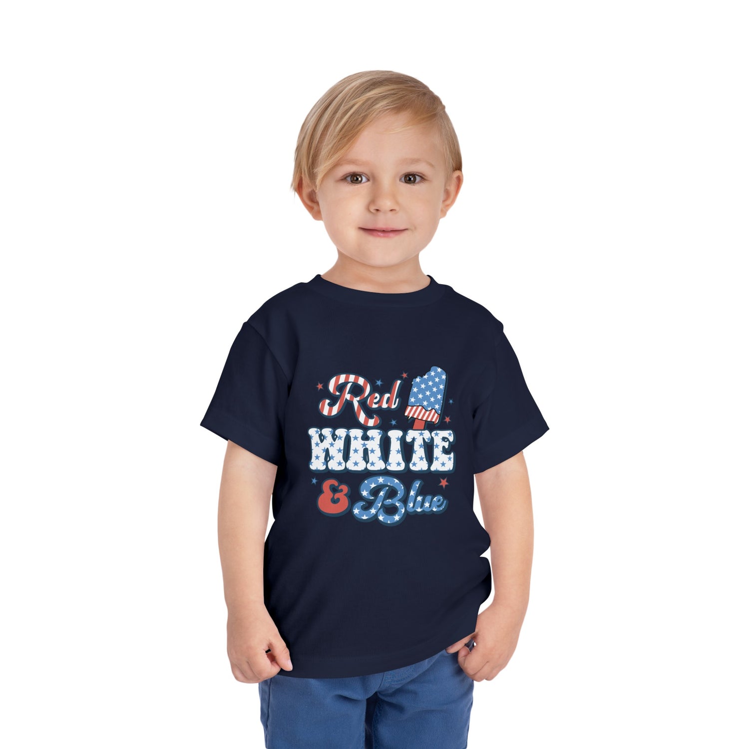 Red White and Blue Toddler Shirt