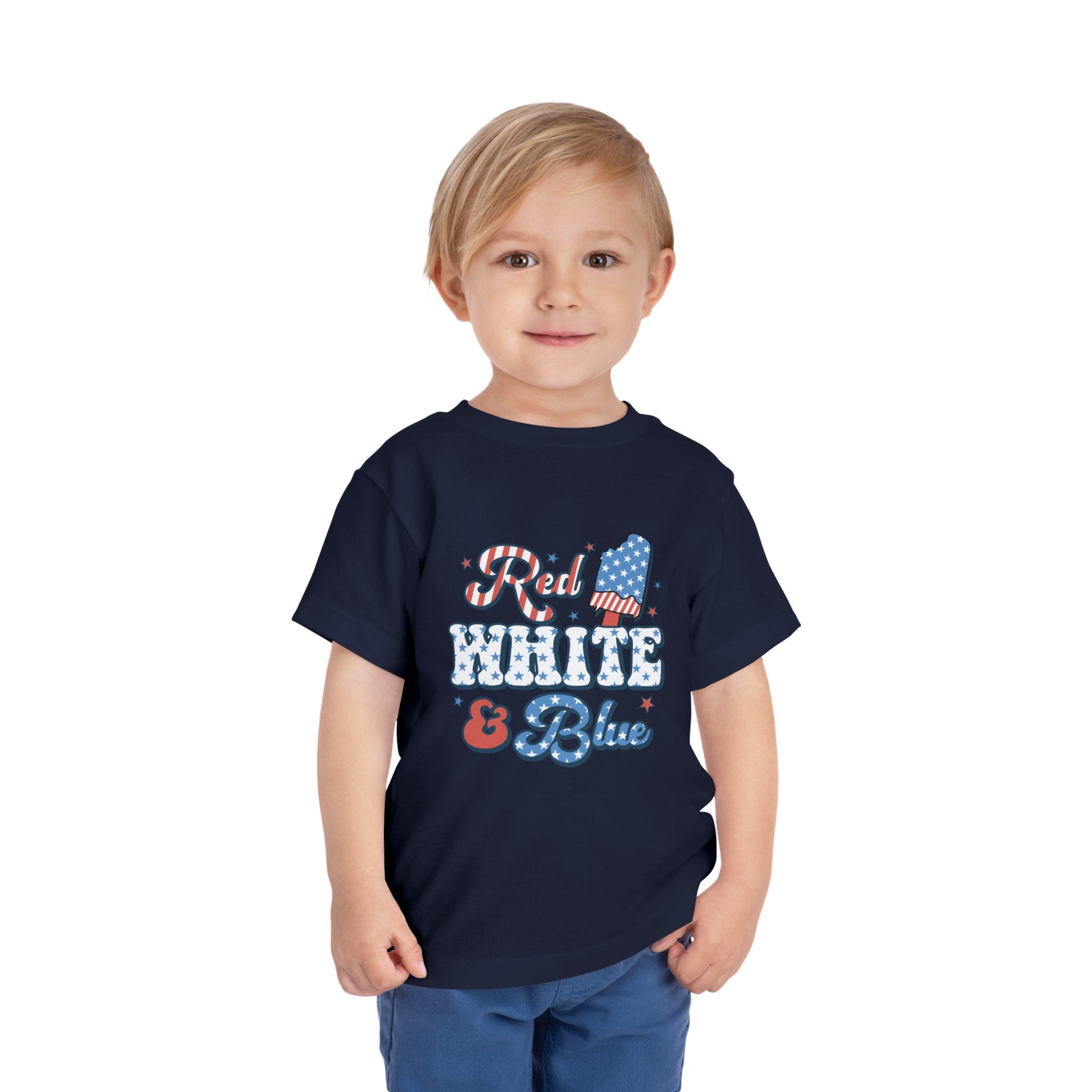 Red White and Blue Toddler Shirt