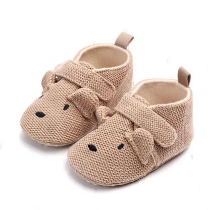 Newborn Baby Bear Shoes - Non-Slip Baby Shoes - Gathering Littles