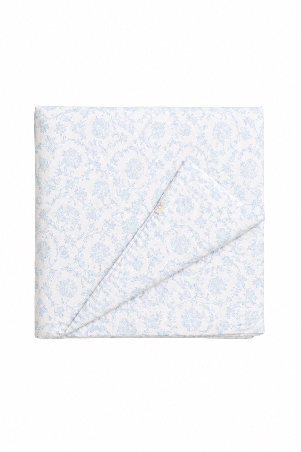 Blue Chinoiserie Crib Quilted Blanket