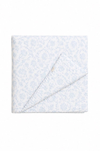 Blue Chinoiserie Crib Quilted Blanket