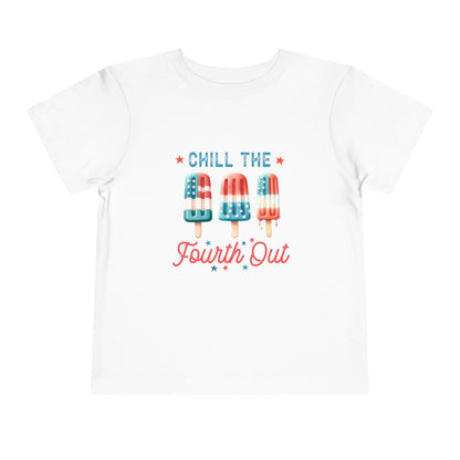 Toddler 4th of July T-shirt Chill the Fourth Out