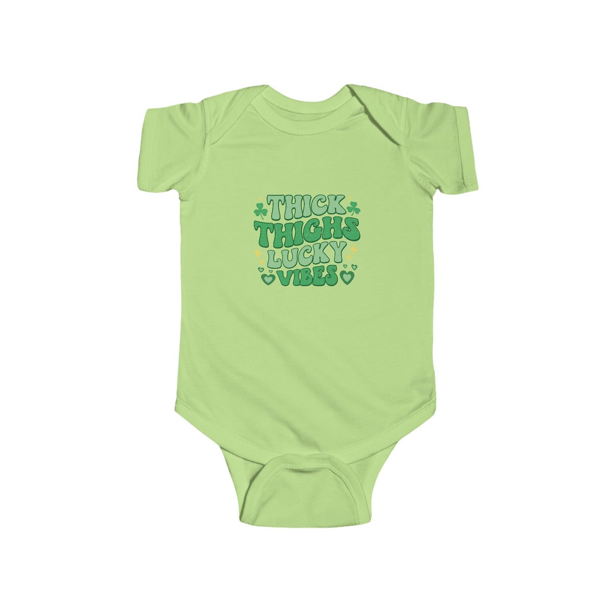 Thick Thighs Lucky Vibes Bodysuit - Gathering Littles