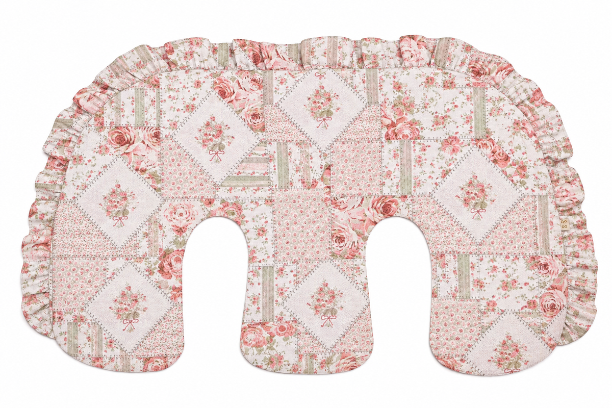 Ruffle Twins Nursing Pillow Cover
