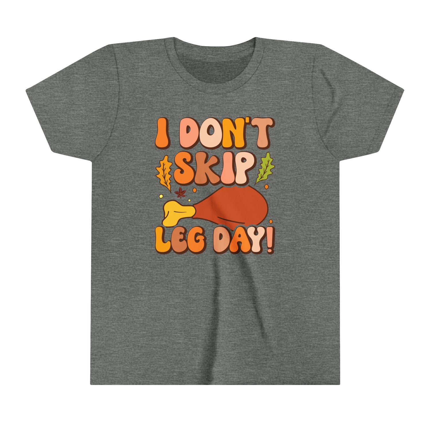 Funny Kids Thanksgiving Shirt | Leg Day Thanksgiving Shirt - Gathering Littles