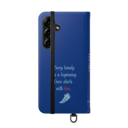 Custom "Our Family Story" Book Phone Case
