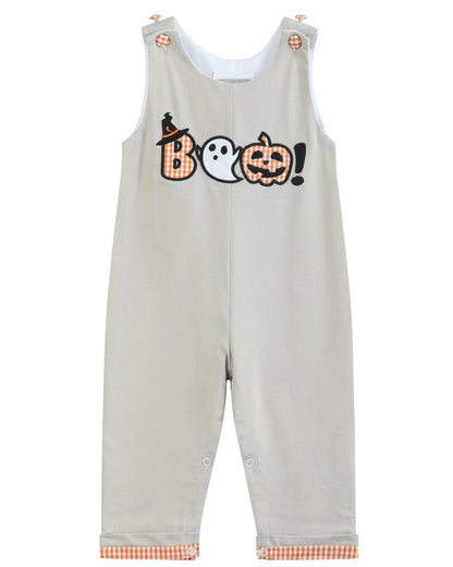 Gray Boo Applique Longall