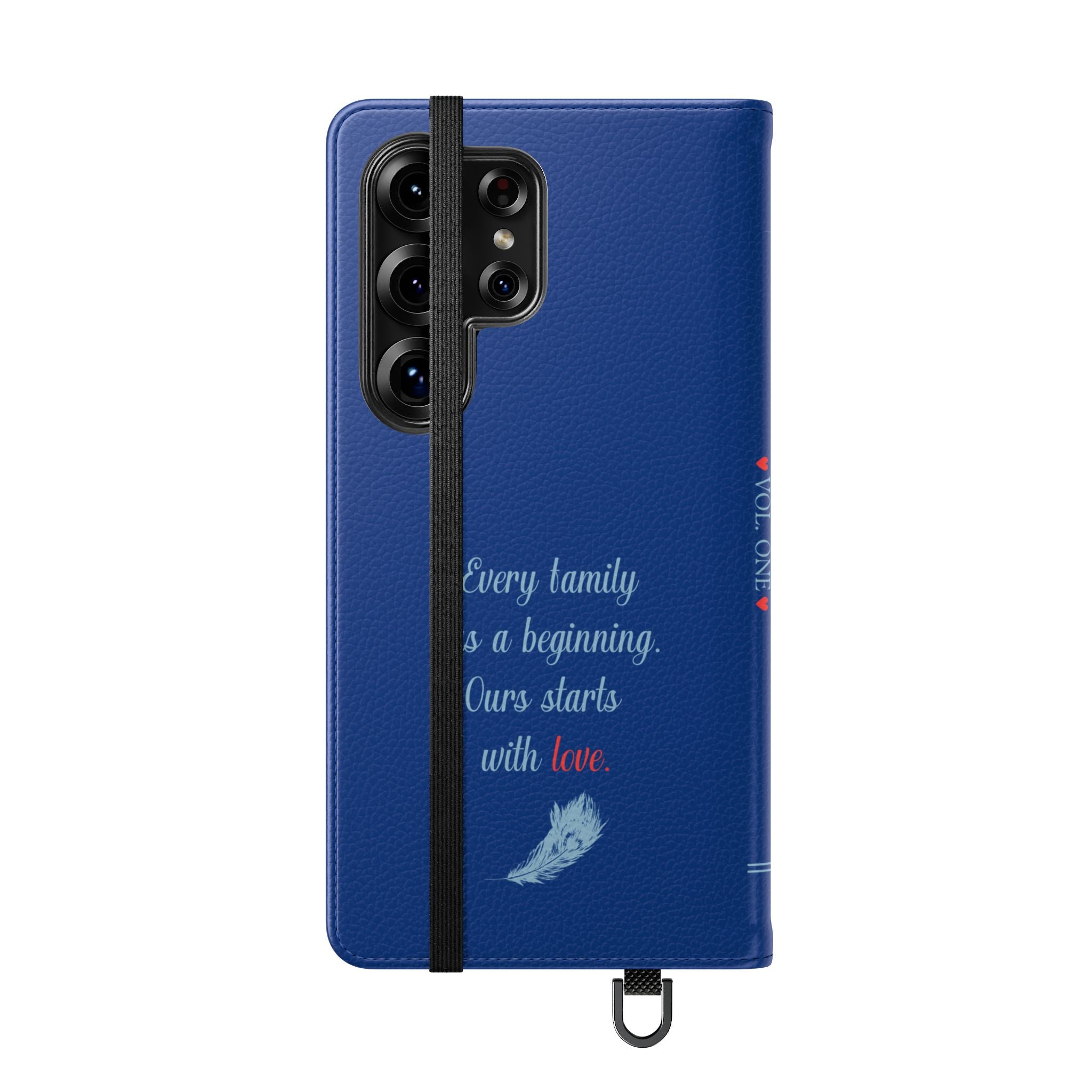Custom "Our Family Story" Book Phone Case