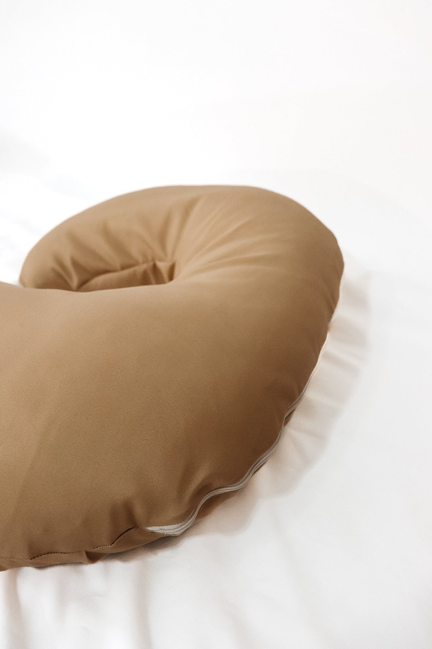 Clay Wipeable Nursing Pillow Cover