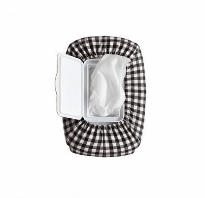 Gingham Wet Wipe Cover