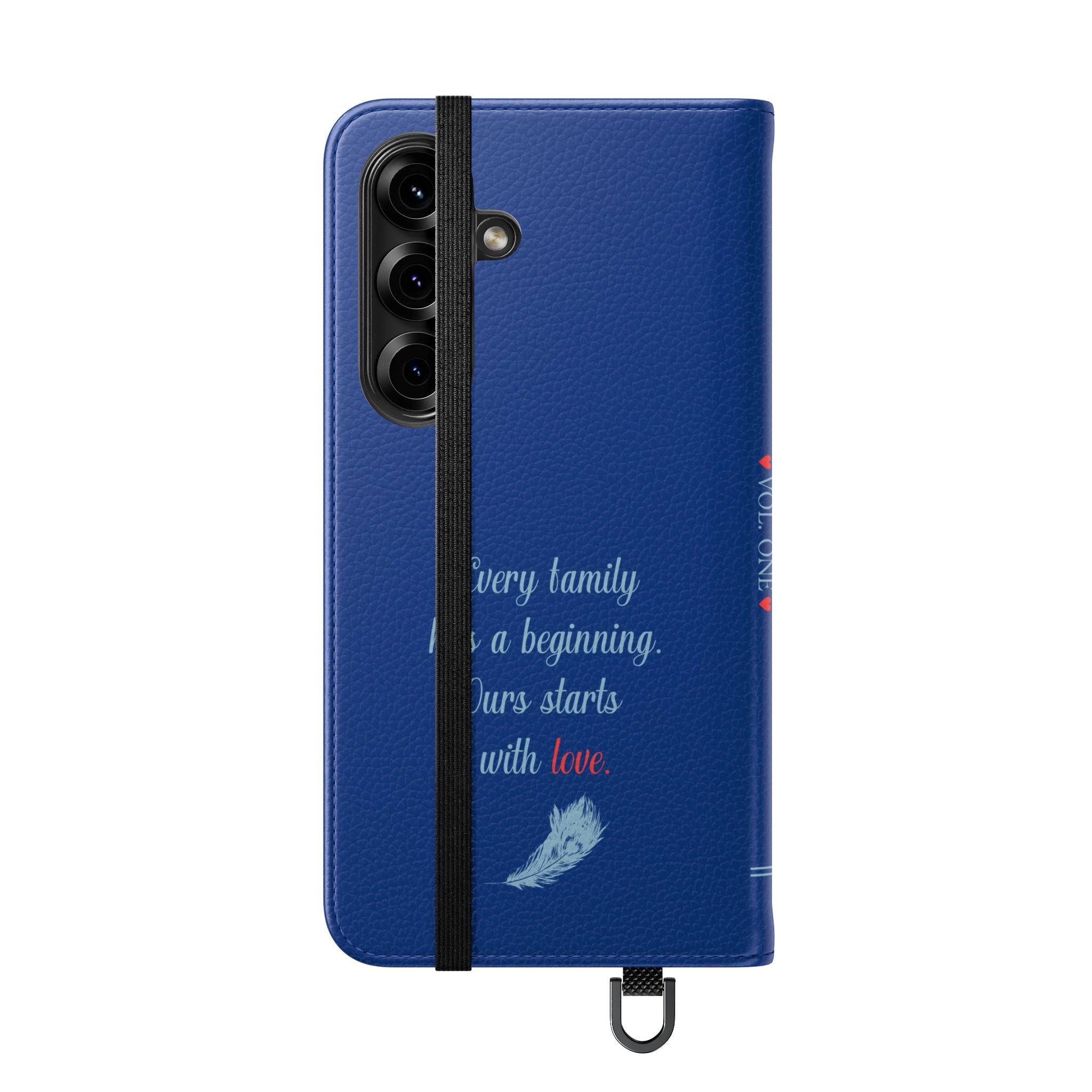 Custom "Our Family Story" Book Phone Case