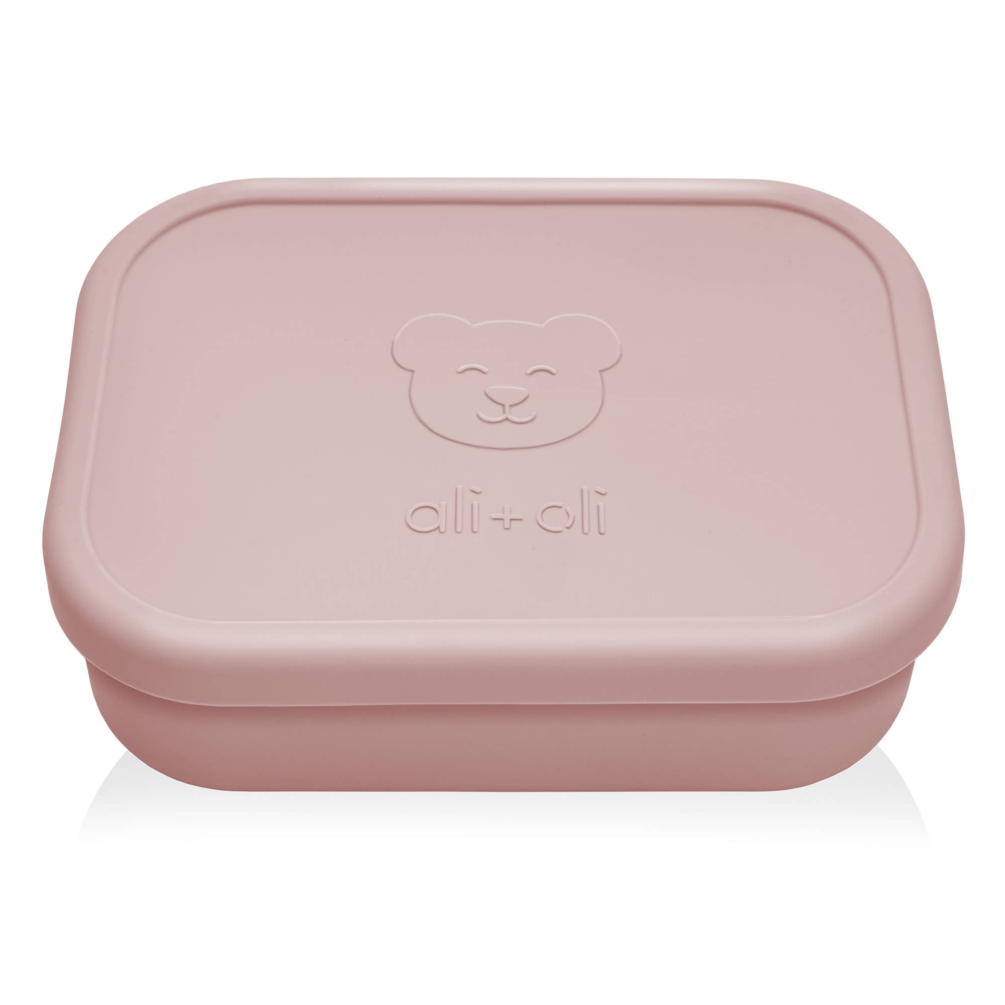 Ali+Oli Leakproof Silicone Bento Box (Rose) Back to School