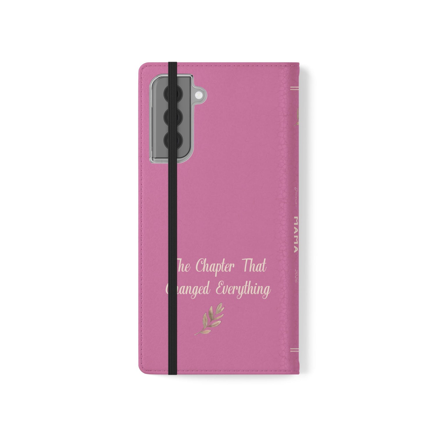 Custom "First Chapter" Book Phone Case for New Moms