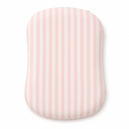 Pink White Stripe Baby Lounger Cover