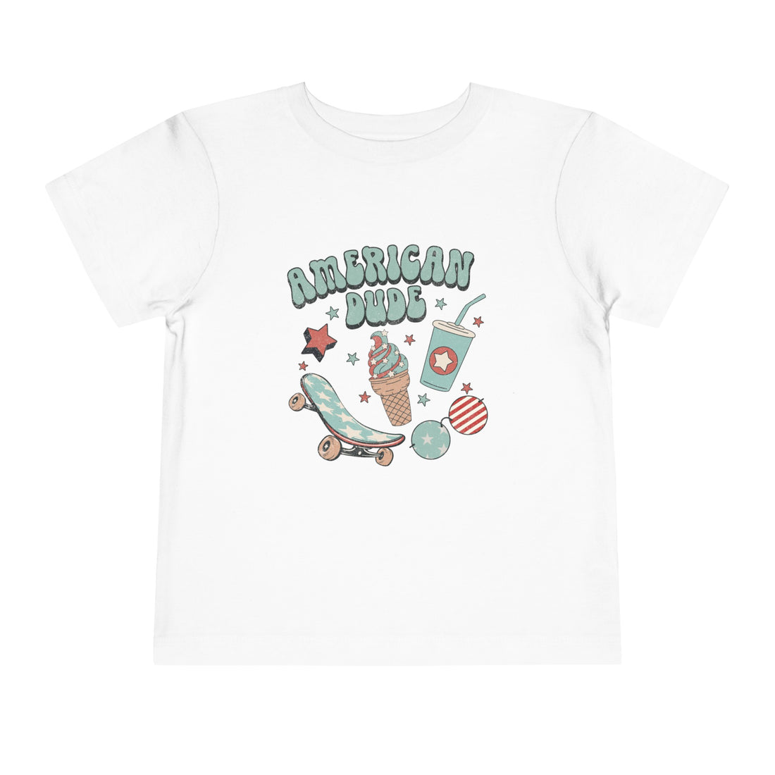 American Dude Toddler Shirt