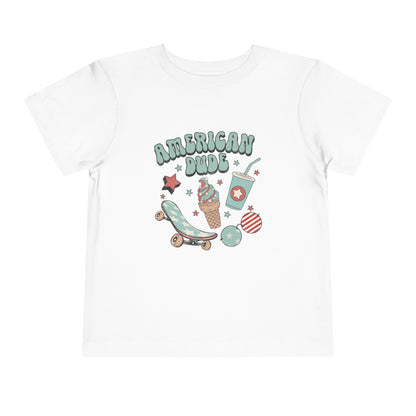 American Dude Toddler Shirt