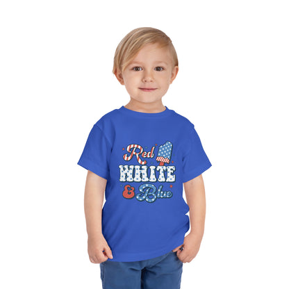 Red White and Blue Toddler Shirt