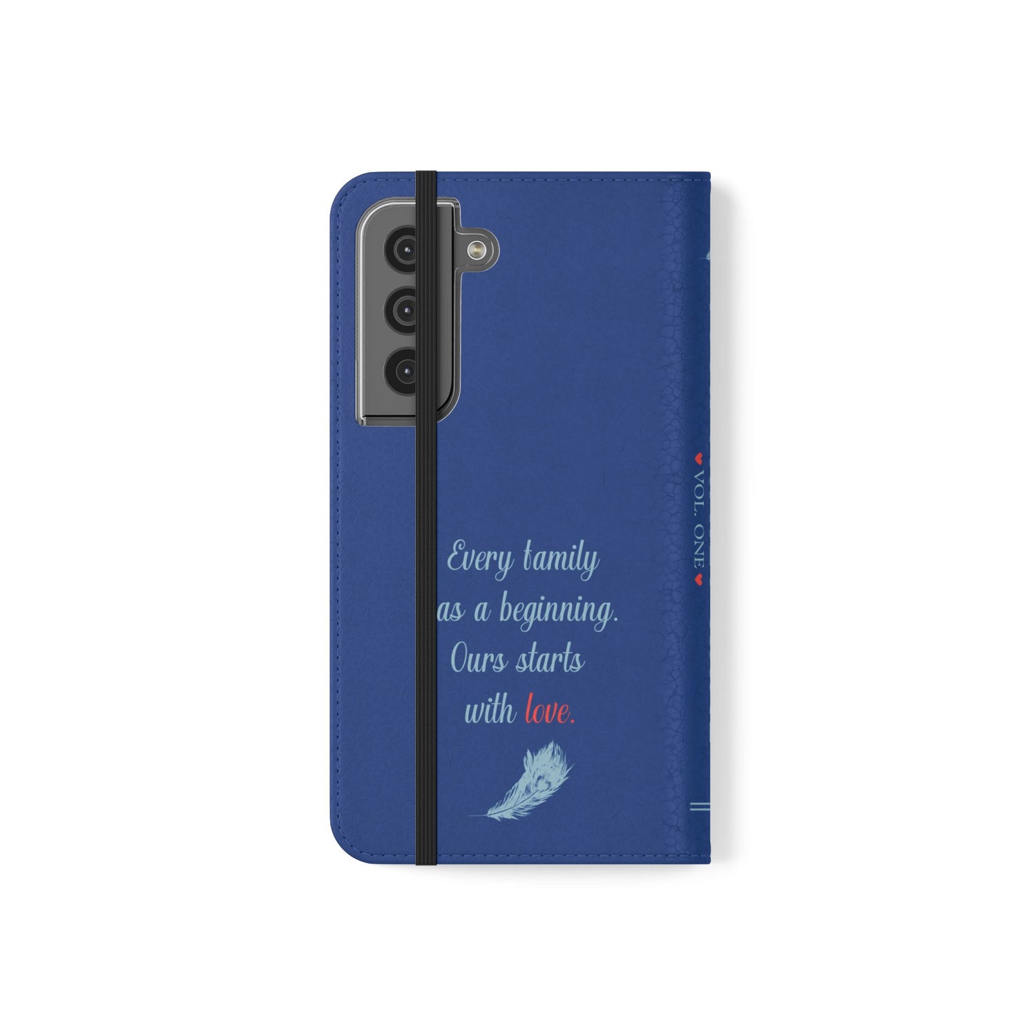 Custom "Our Family Story" Book Phone Case