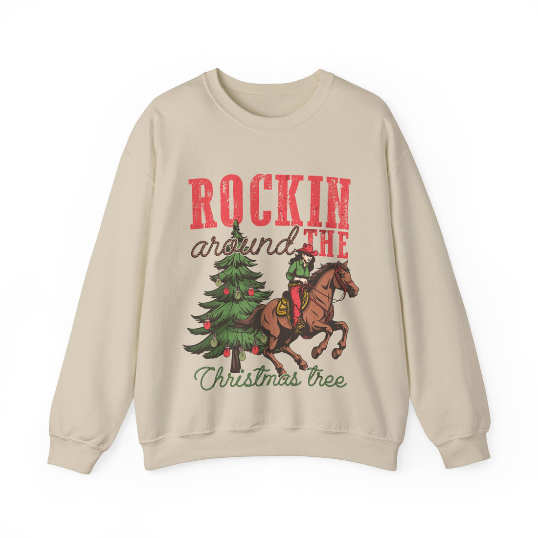 Rockin Around the Christmas Tree Sweatshirt - Gathering Littles