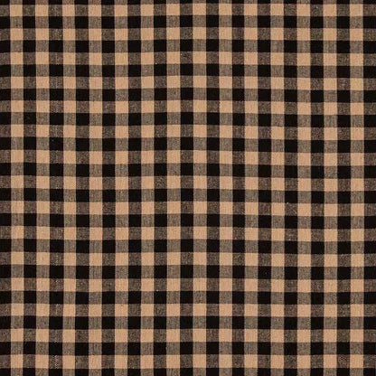 Brown Black Gingham Ruffle New Nursing Pillow Cover