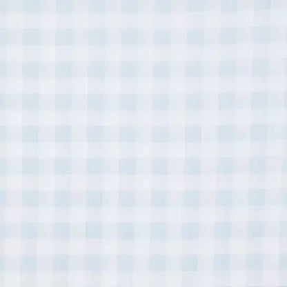 Light Blue Checkered Changing Pad Cover