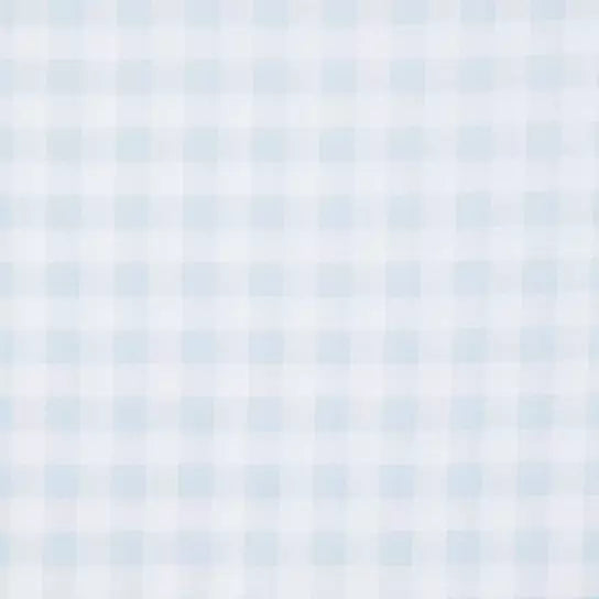 Light Blue Checkered Crib Quilted Blanket
