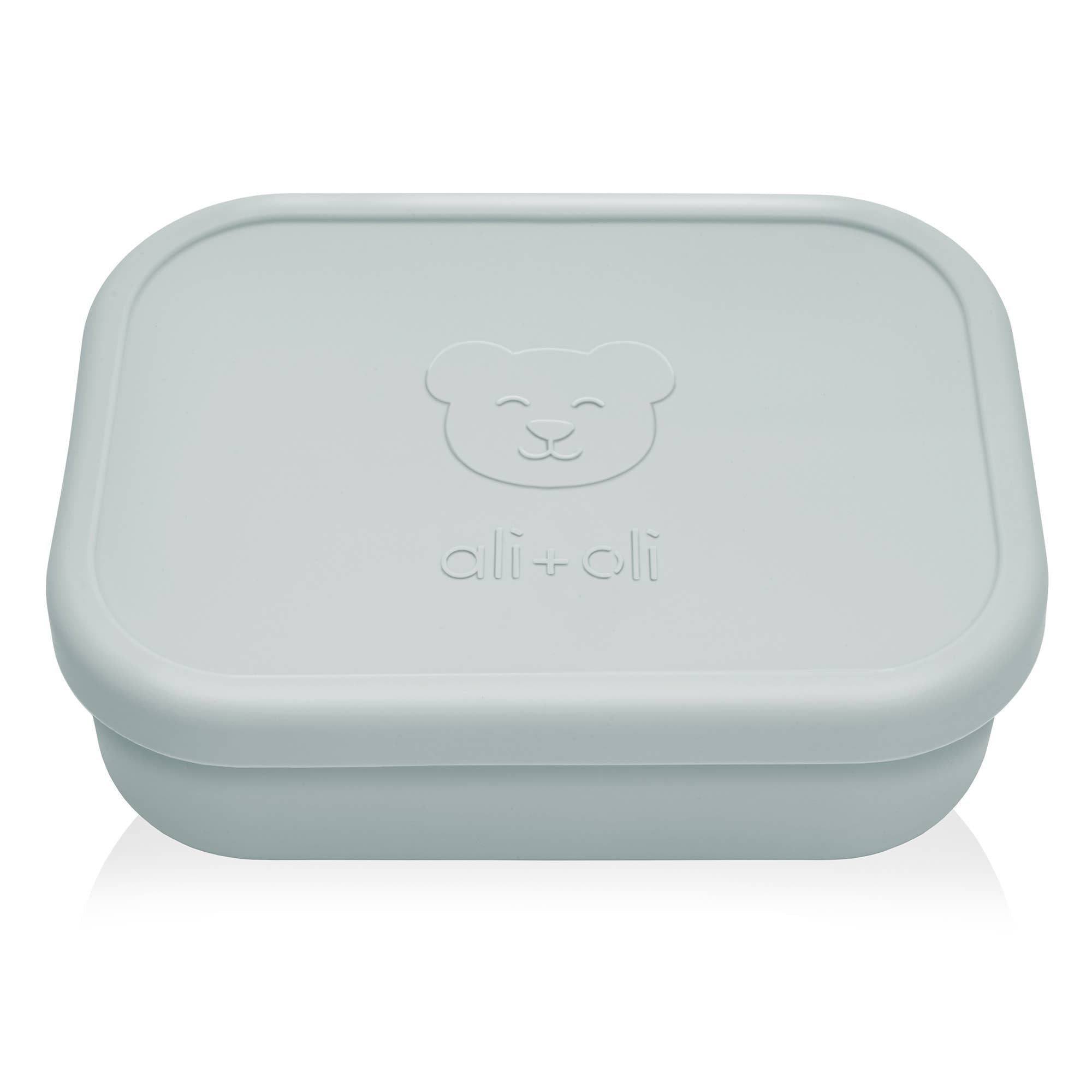 Ali+Oli Leakproof Silicone Bento Box (Blue) Back to School