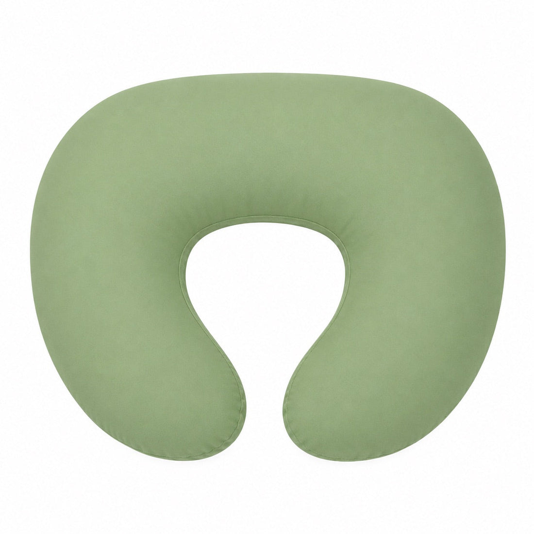 Green Ruffle Nursing Pillow Cover