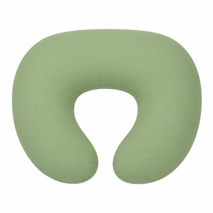 Green Ruffle Nursing Pillow Cover