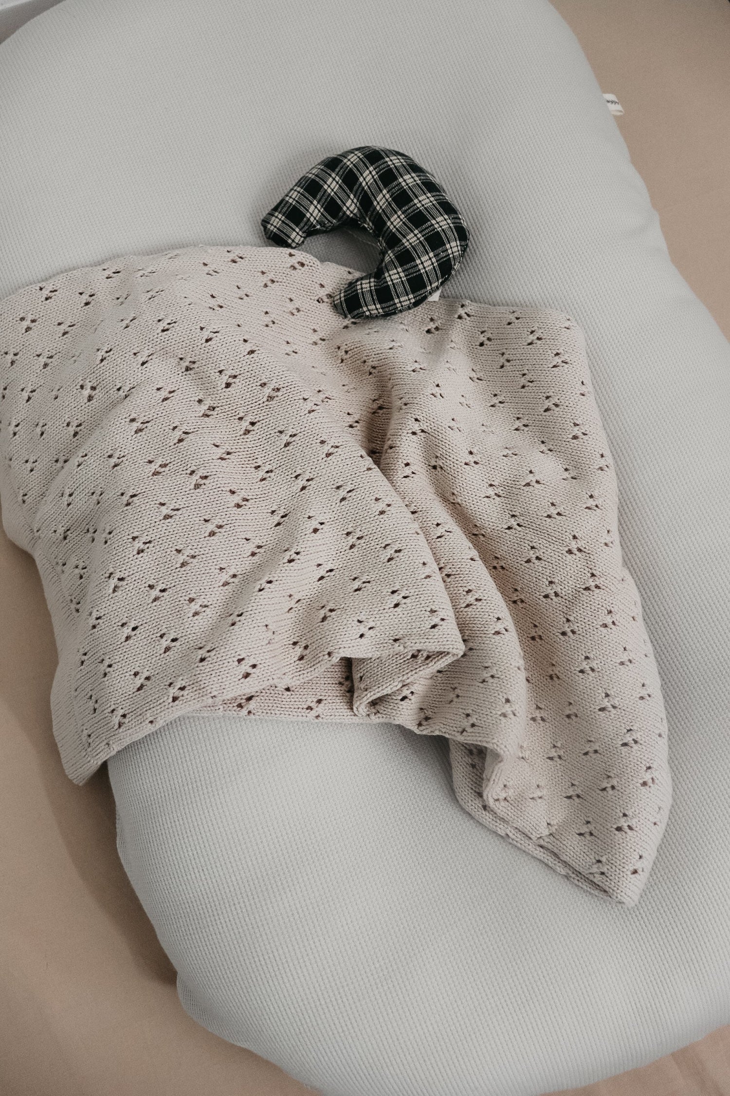 Coco Waffle Baby Lounger Cover