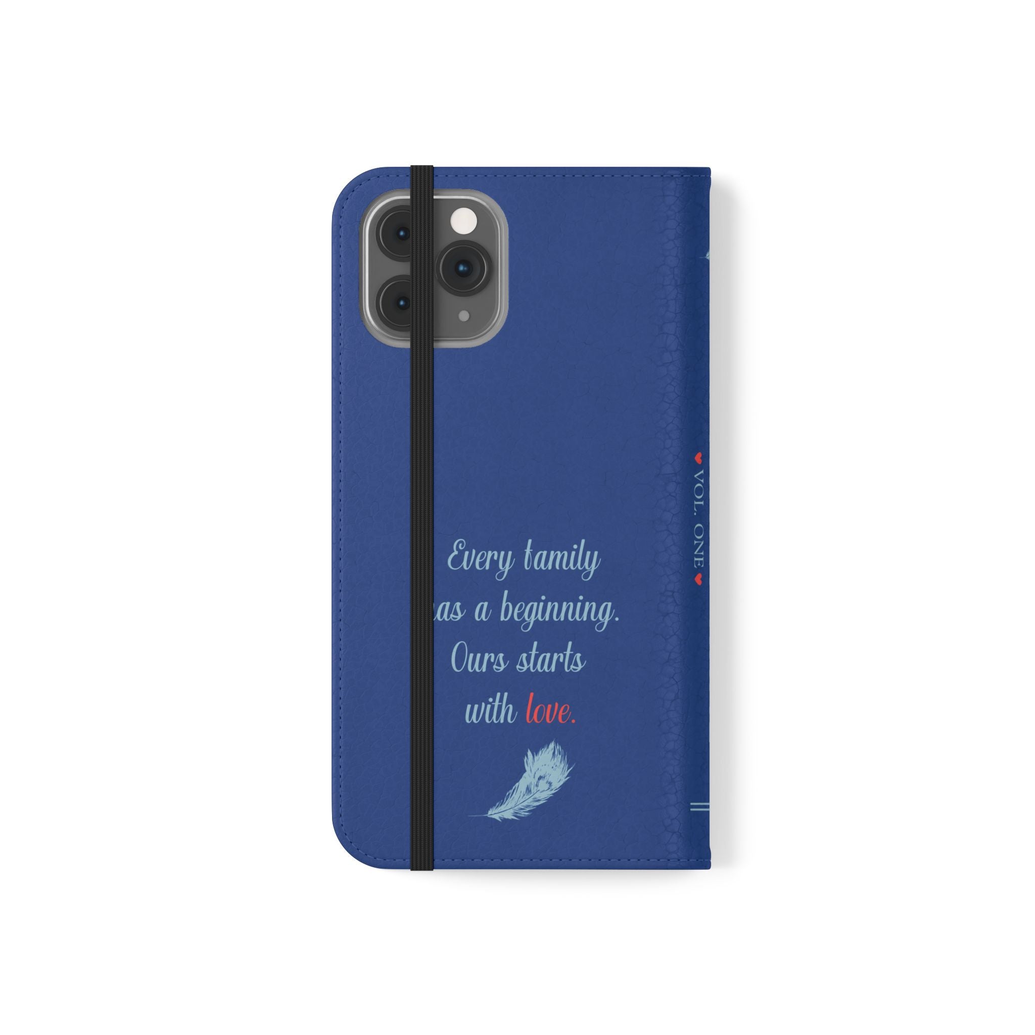 Custom "Our Family Story" Book Phone Case