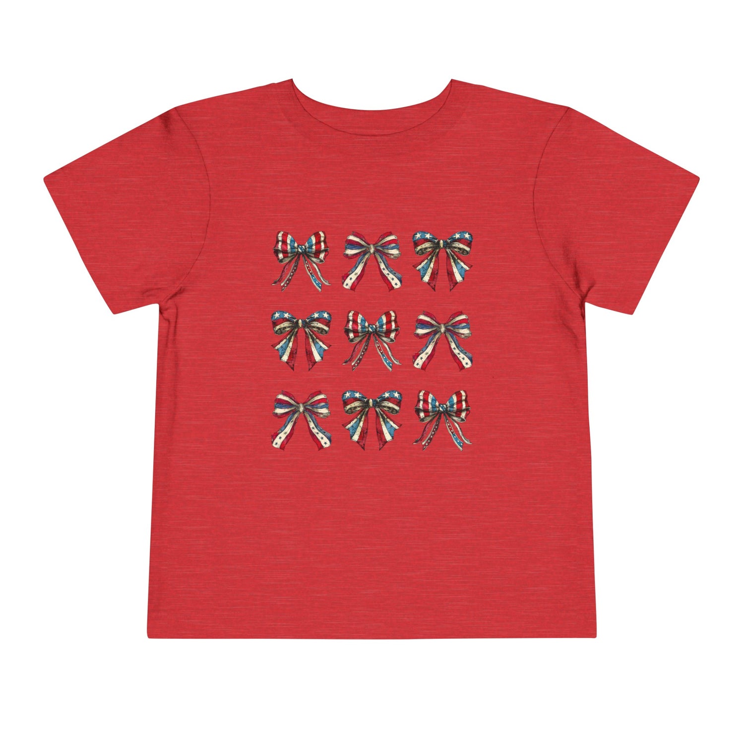 July 4th Bows Toddler Tee