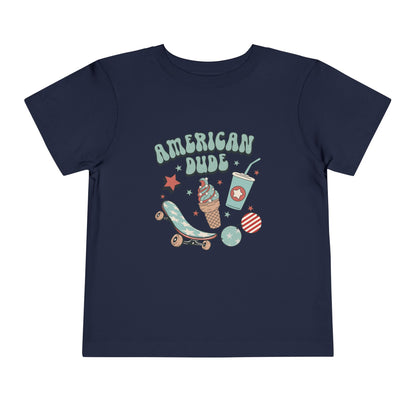 American Dude Toddler Shirt