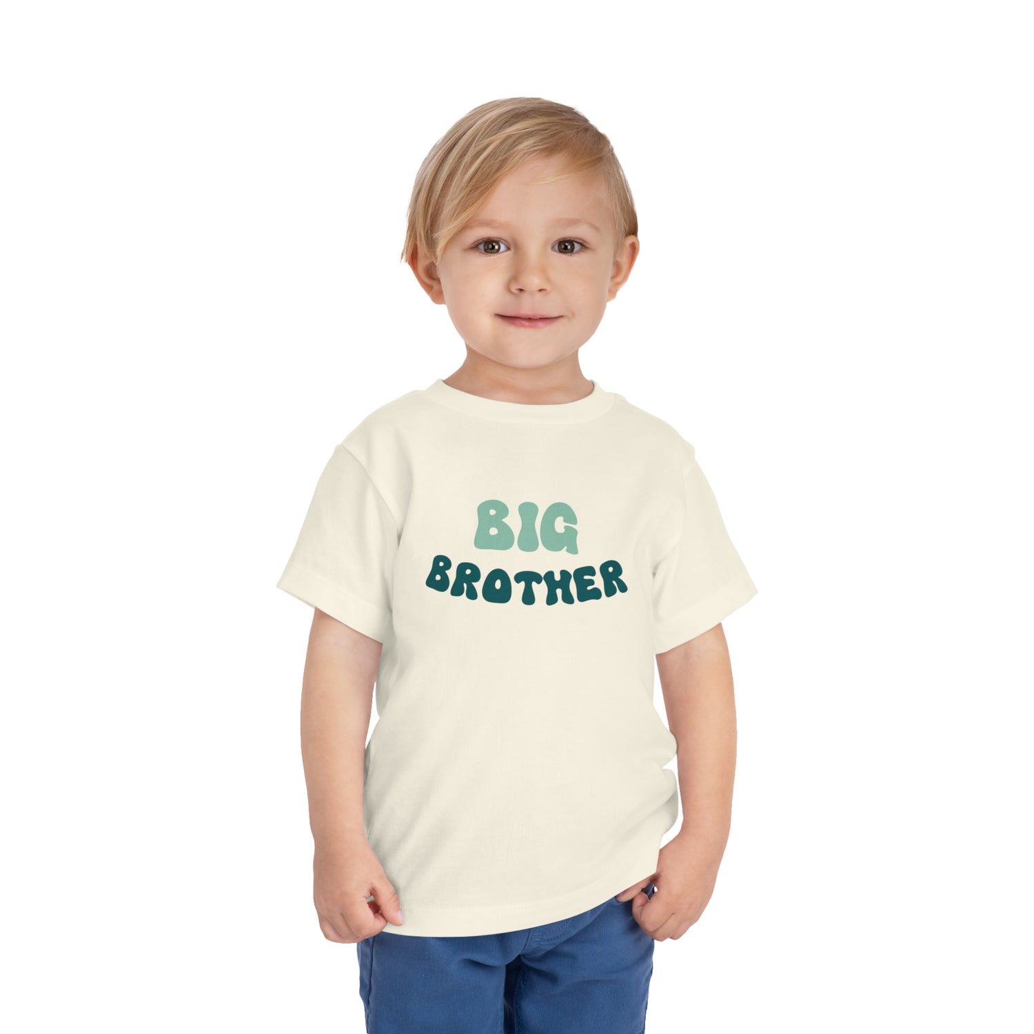 Big Brother Toddler Shirt, Big Bro T-Shirt, New Baby Announcement, Sibling Natural Toddler Shirt, Natural Baby Bodysuit, Big Brother Onesie - Gathering Littles