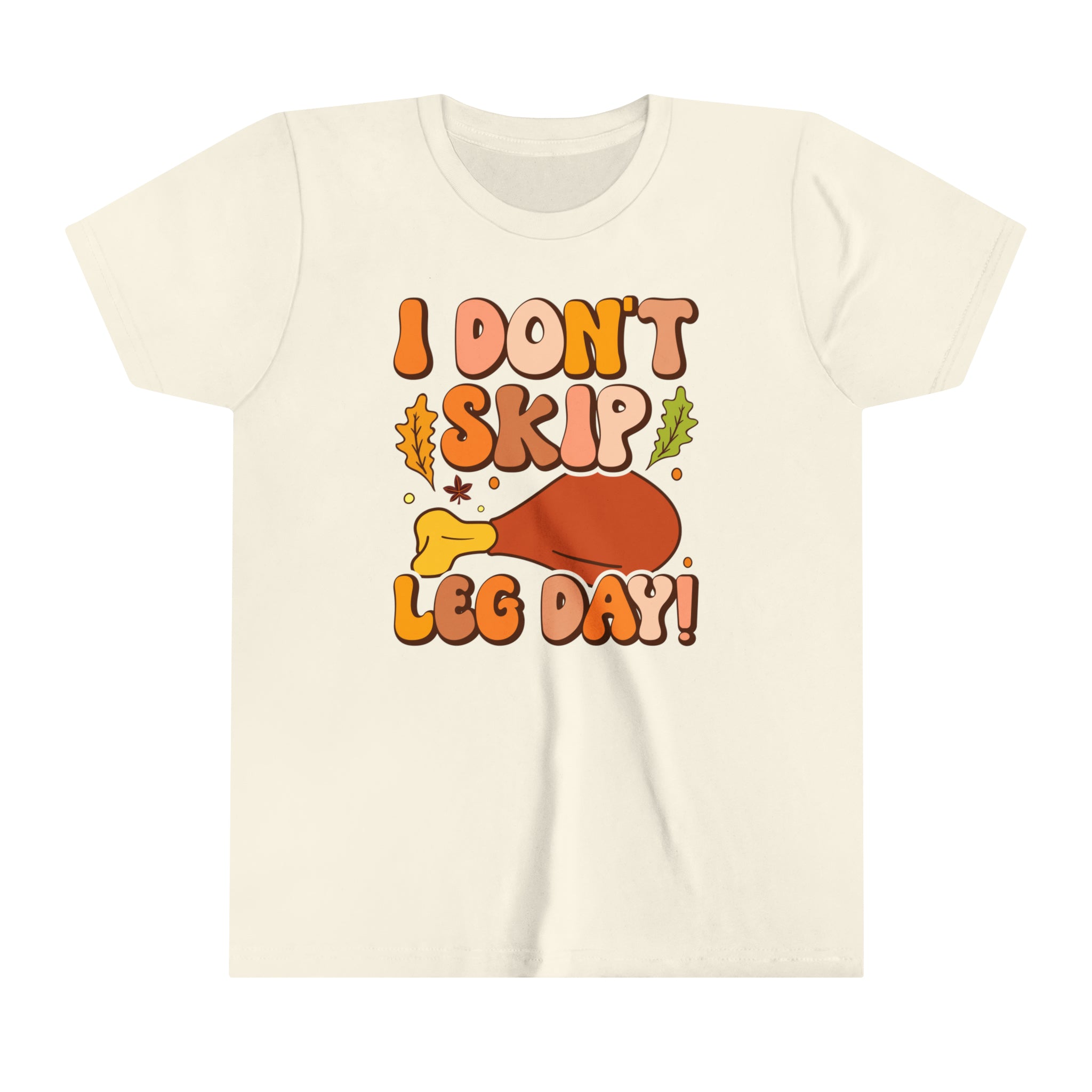 Funny Kids Thanksgiving Shirt | Leg Day Thanksgiving Shirt - Gathering Littles