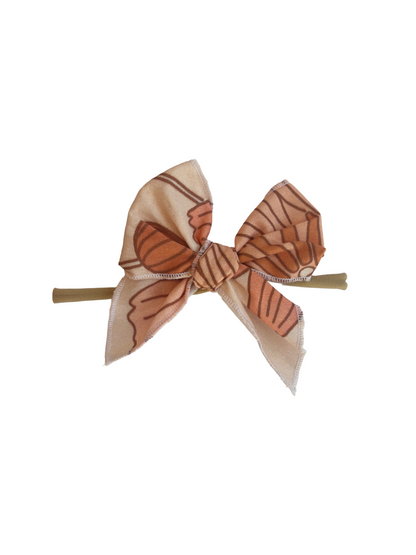 Sailor Bow Baby Girl Nylon Headband Bow Clips