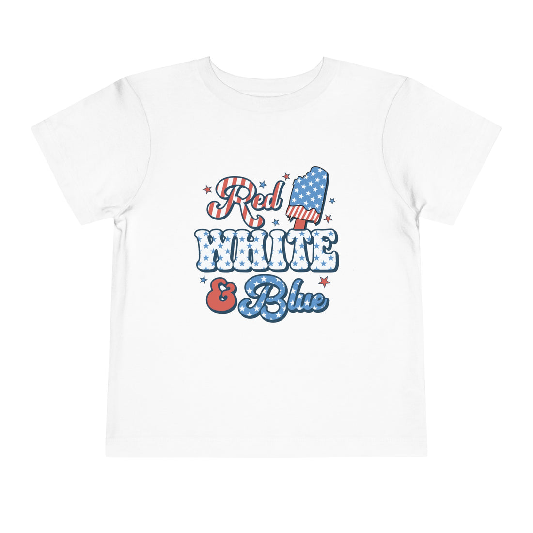 Red White and Blue Toddler Shirt