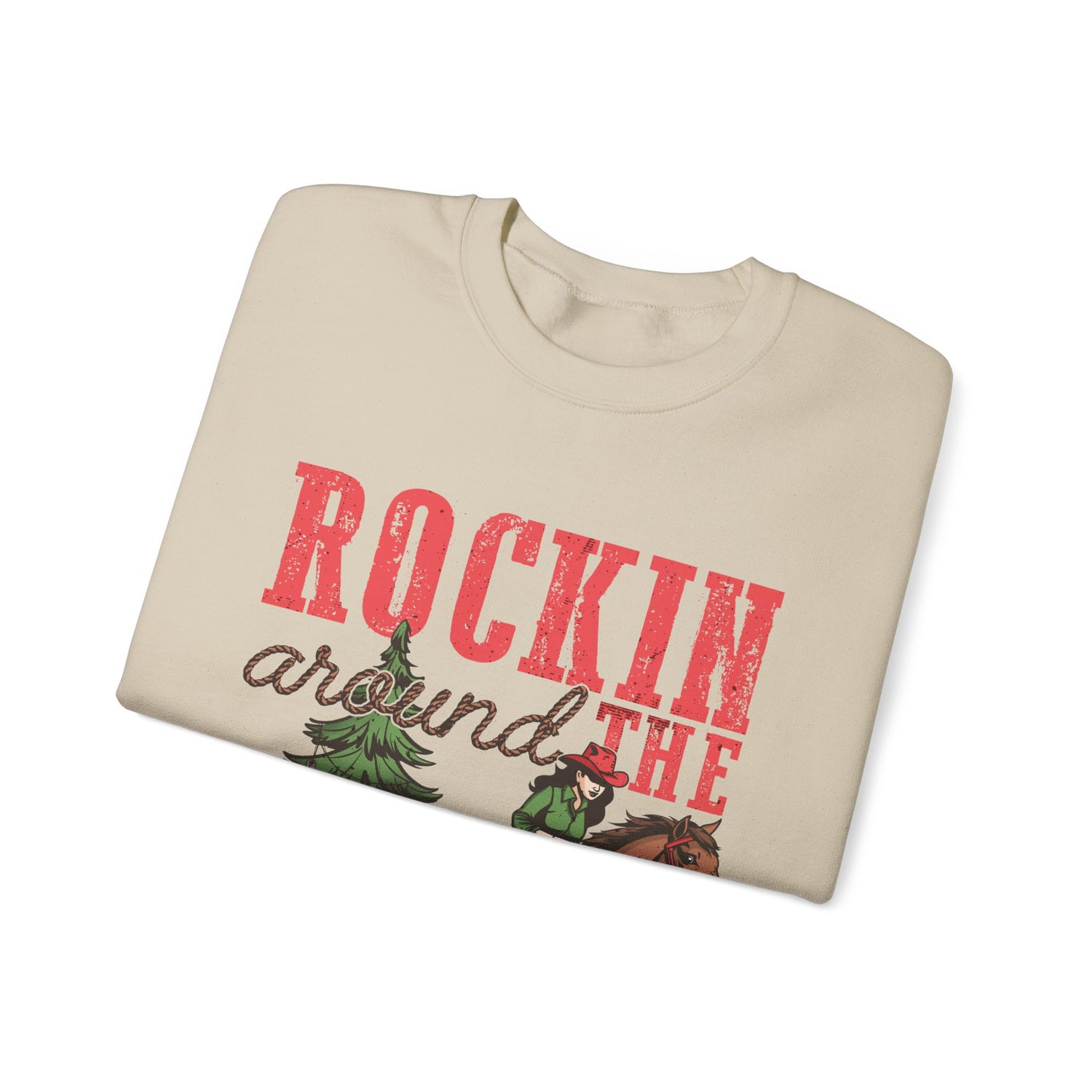 Rockin Around the Christmas Tree Sweatshirt - Gathering Littles