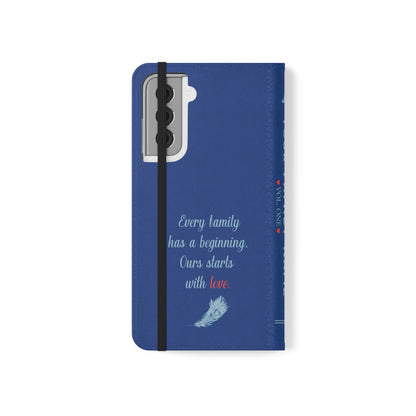 Custom "Our Family Story" Book Phone Case