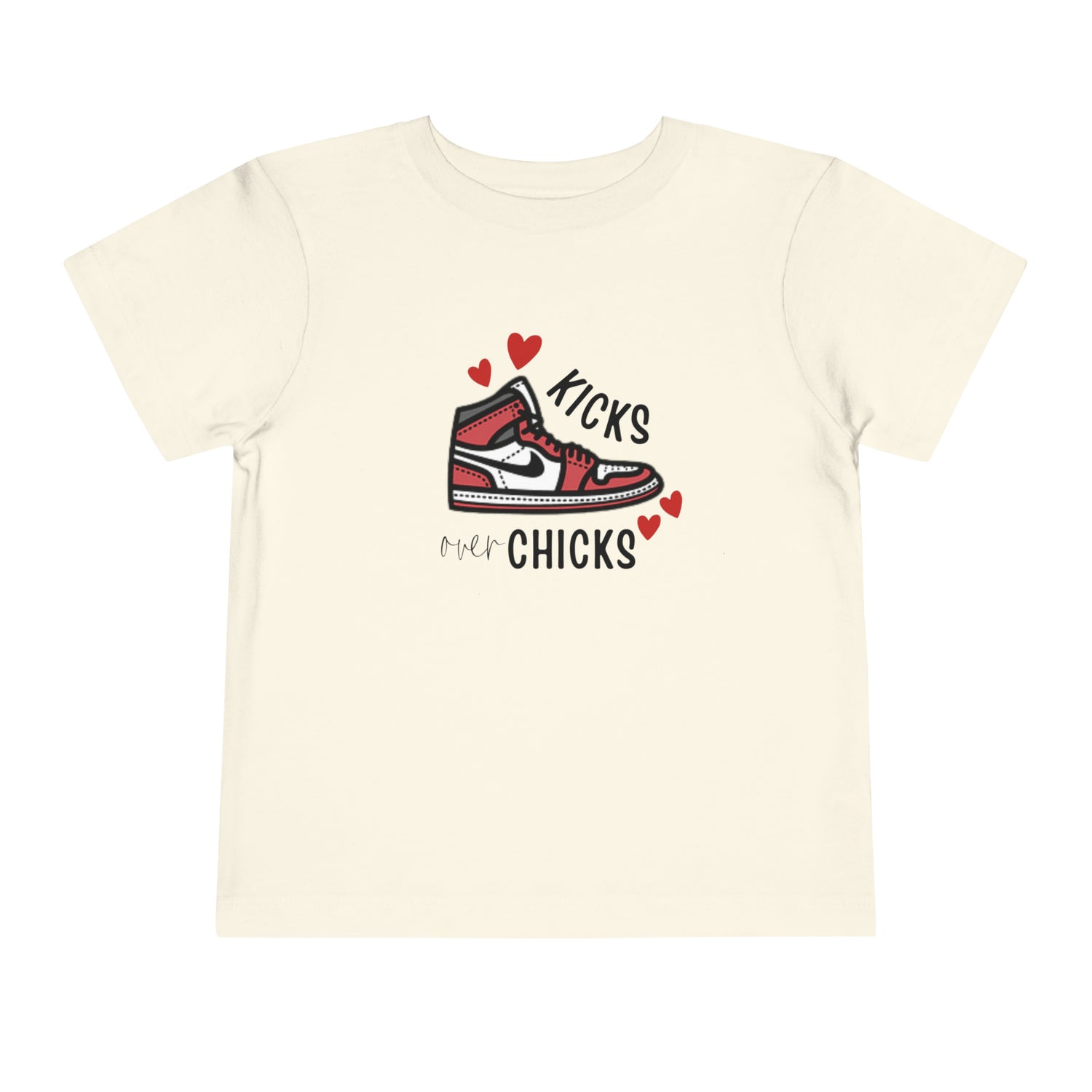 Kicks Over Chicks Tee, shirt, youth tshirt, kids graphic tshirt, boys shirt, Boys Valentines Day Shirt, Valentines Day Shirt - Gathering Littles