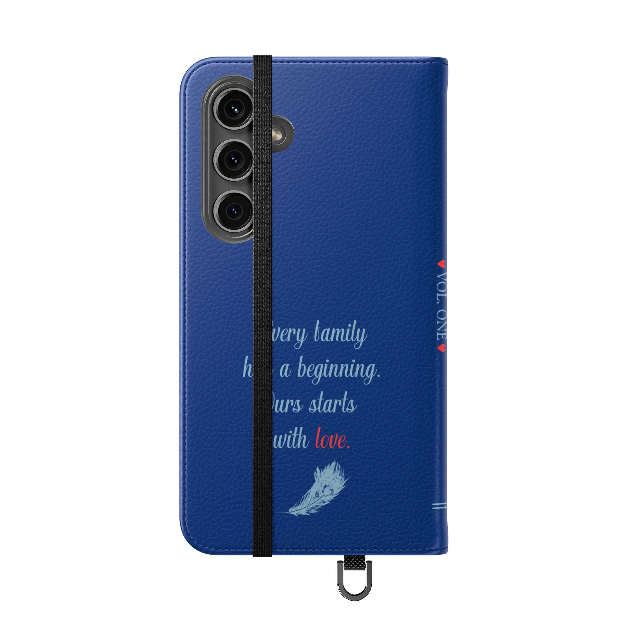 Custom "Our Family Story" Book Phone Case