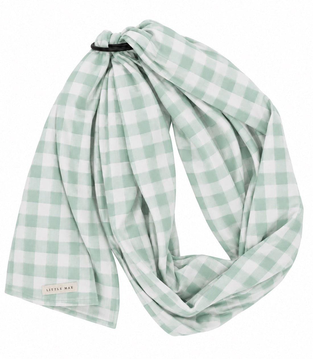 Light Green Checkered Ring Sling Carrier