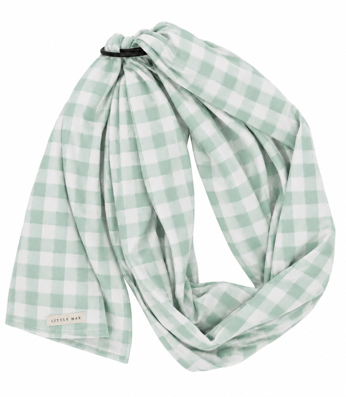 Light Green Checkered Ring Sling Carrier