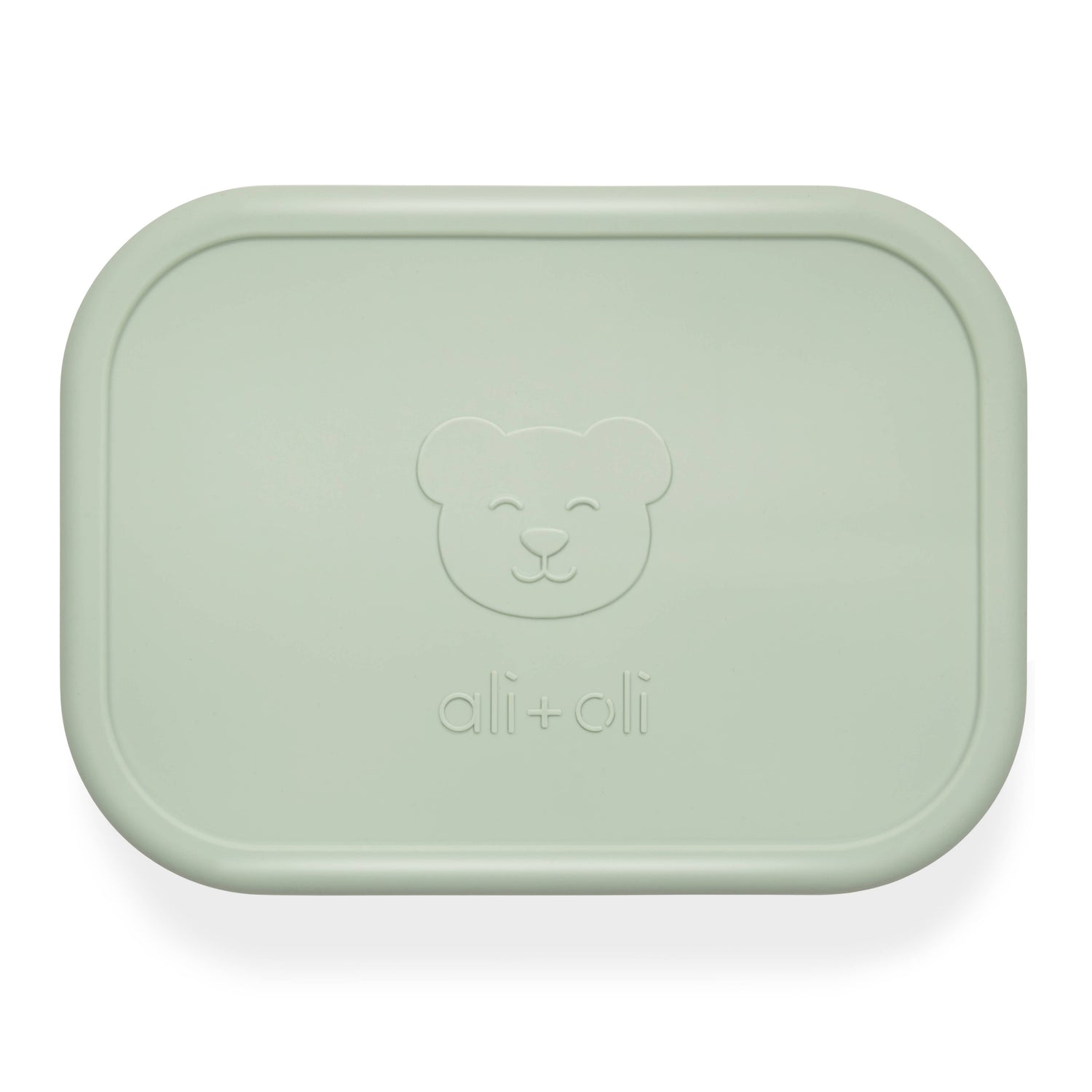 Ali+Oli Leakproof Silicone Bento Box (Pine) Back to School