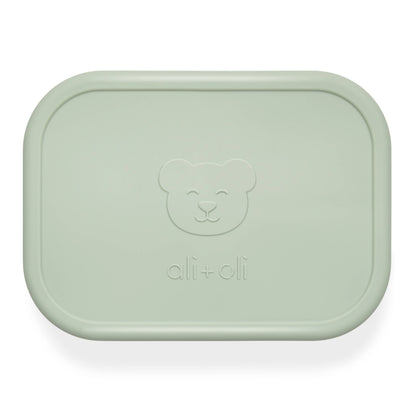 Ali+Oli Leakproof Silicone Bento Box (Pine) Back to School