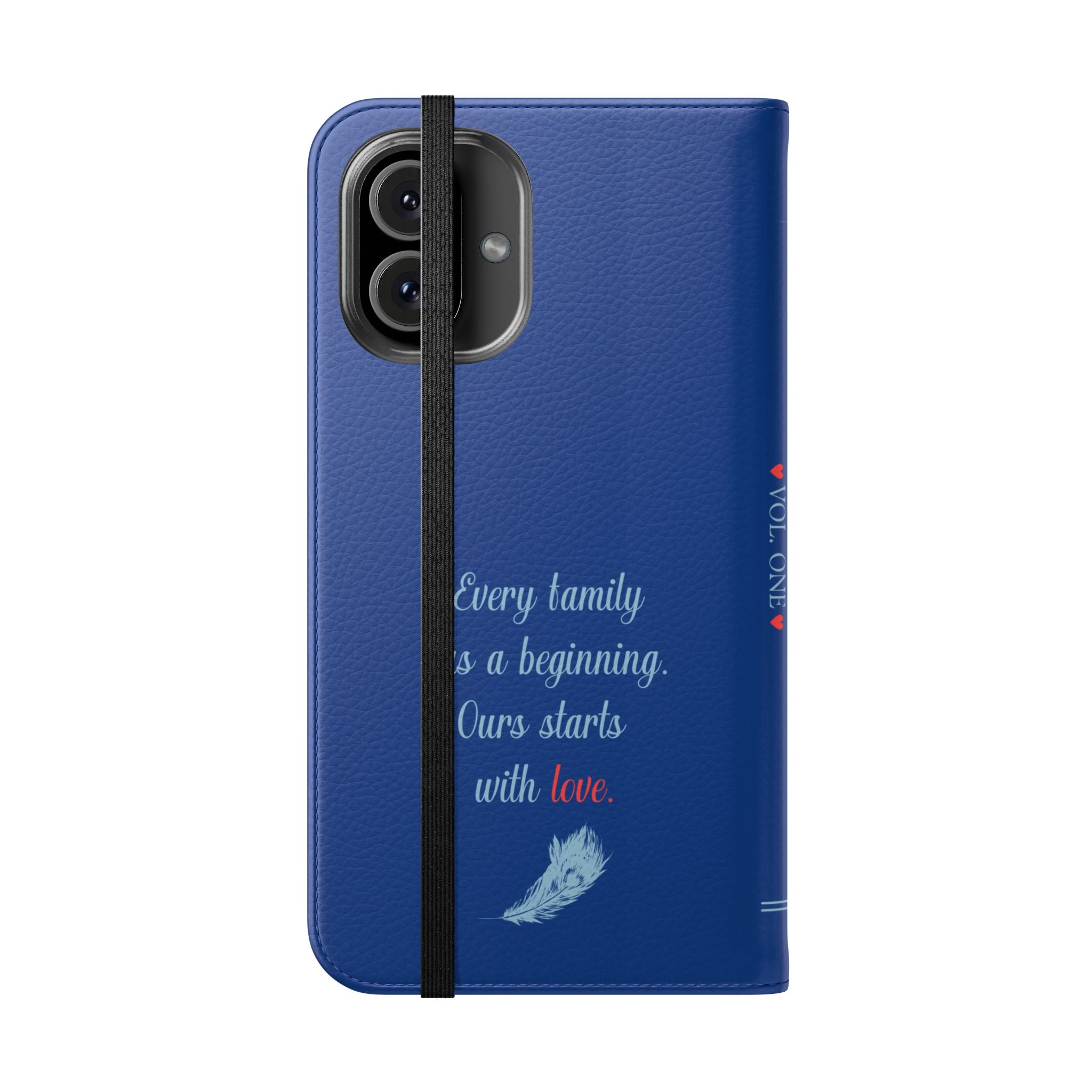 Custom "Our Family Story" Book Phone Case