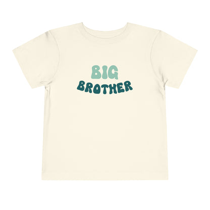 Big Brother Toddler Shirt, Big Bro T-Shirt, New Baby Announcement, Sibling Natural Toddler Shirt, Natural Baby Bodysuit, Big Brother Onesie - Gathering Littles