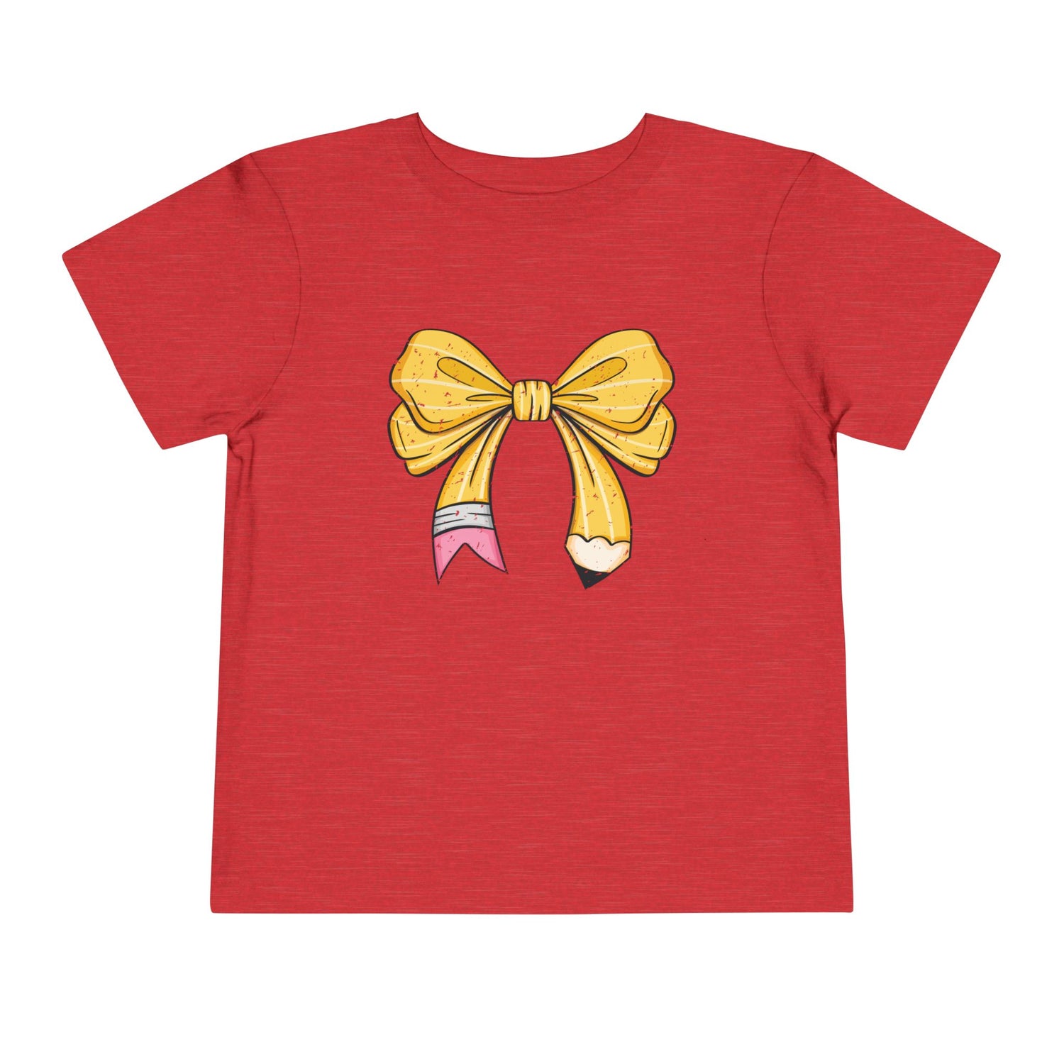 Toddler Pencil Bow Shirt