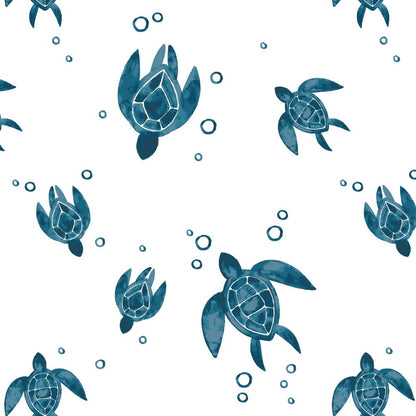 Sea Turtles Oh-So-Soft Muslin Crib Sheet